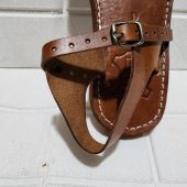 Moroccan Sandals For Women – Handmade Leather Flats With Buckle Strap, Boho Minimalist Summer Footwear, Traditional Artisanal Moroccan Shoes